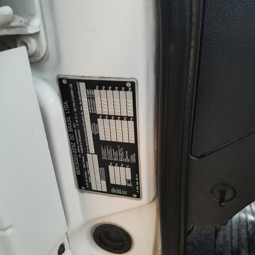 Mercedes-benz Accelo 815 2012 Carroceria Único Dono Km Baix