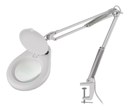 Lupa Lampara Brazo Articulado Led Clip Soporte Cosmetología 