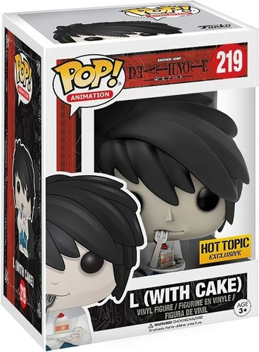 Boneco Funko Pop Death Note Lawliet L con tarta 219