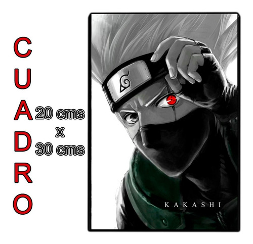 Cuadros De Naruto 20 X 30cms Promoción En La Descripción 