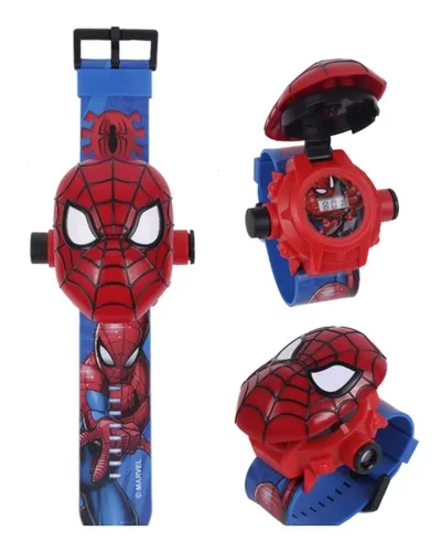 Reloj proyector spiderman sale
