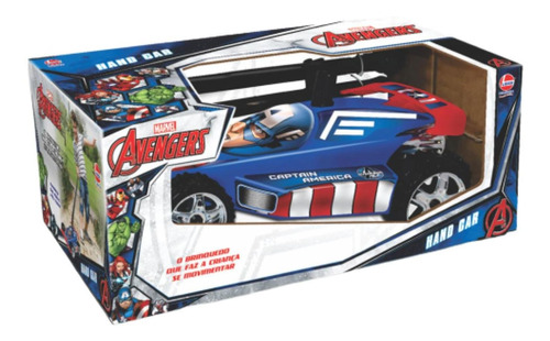 Carrinho Hand Car Capitão América Avengers Marvel