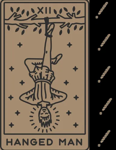 Libro: Cuaderno De Tarot: El Ahorcado