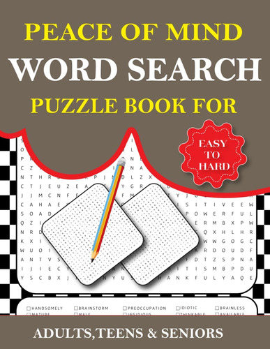 Libro: 2024 Large Print Puzzle Word Search Books For Of Mind