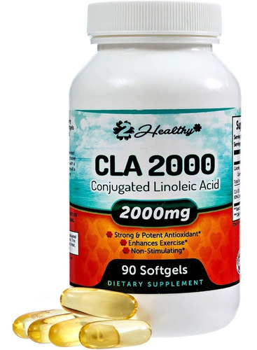 Cla C L A 2000 Tonificación Perdida De Peso 90 Caps Eg T05