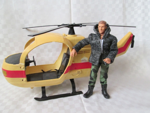 Helicóptero Rescate P 1/6 /12 Aventurero Dragón Gi Joe Etc. (Usado)