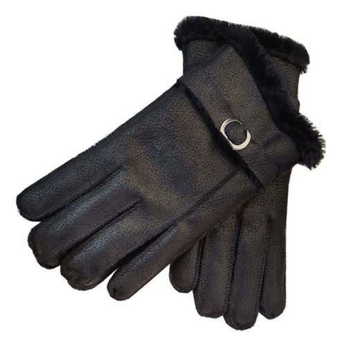 Guantes Para Mujer, Guantes De Dedo Completo, Peludos Y Cáli