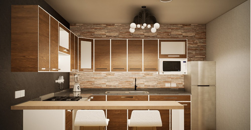 Render Interior Cocina