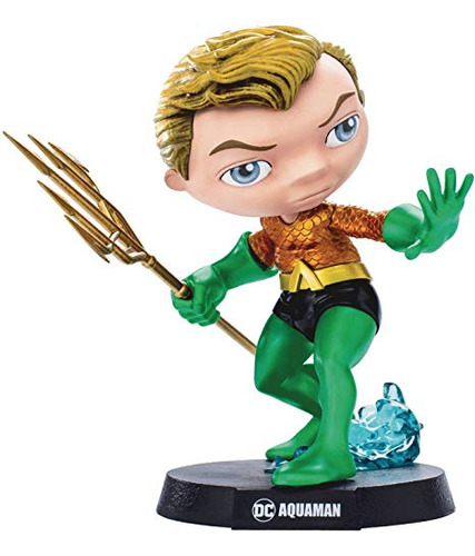 Mini Co Heroes Dc Comics Aquaman Estatua De Vinilo