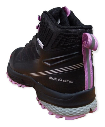 Imagen 2 de 6 de Zapatillas Montagne Bota Ultra 3.0 Mid Mujer Trekking Olivos