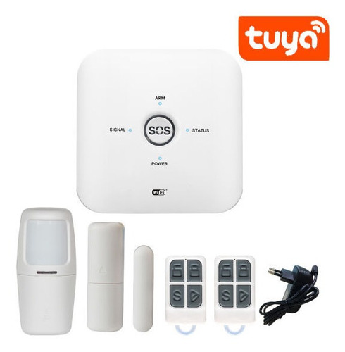 Kit De Alarma Tuya Gsm + Wifi 