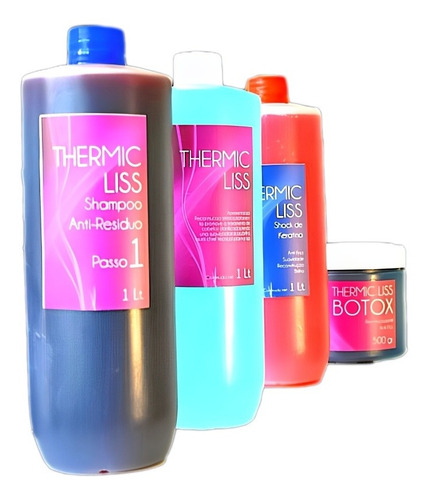 Imagen 1 de 2 de Pack Alisado Thermic Liss ® + Shampoo Thermic ® Original