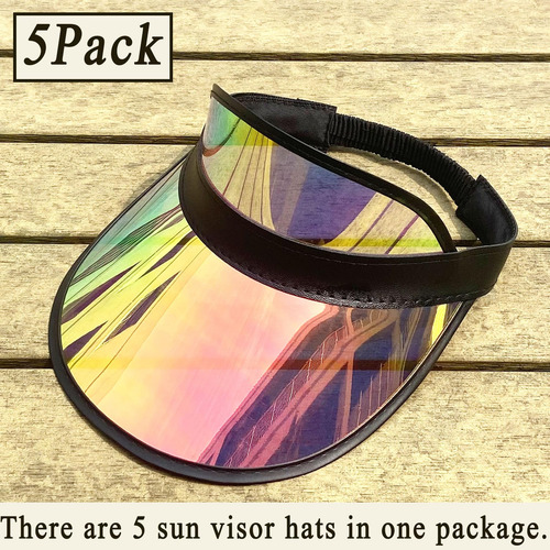 Paquete De 5 Sombreros Con Visera Para El Sol Mujer