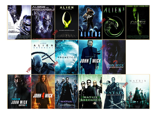 Colección Películas Usb Sagas Y Trilogias Vol Uno
