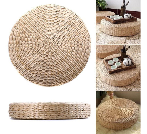 Alfombrilla Para Silla, Cojín De Hierba, Piso, Yoga Zen