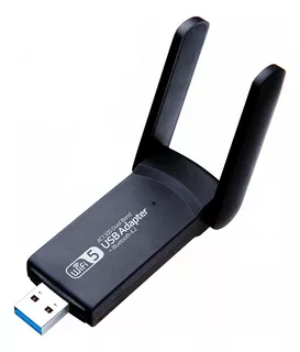 Antena Adaptador Wifi 1300 Mbps De Banda Dual Bluetooth Usb
