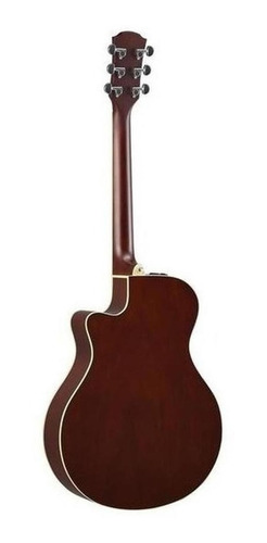 Violão eletroacústica Yamaha APX600 para destros natural pau-rosa brilhante