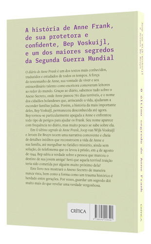 O Último Segredo De Anne Frank