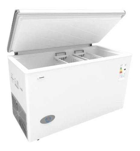 Freezer Horizontal Bambi Fh4100 Blanco 371l 220v 