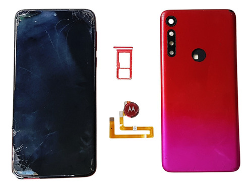 Motorola G8 Play Xt2015 Para Cambio Display O Usar Piezas Rojo (Usado)