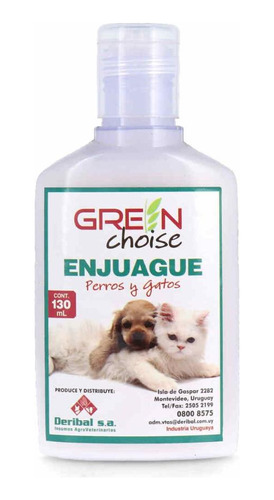 Crema De Enjuague Green Choice Perros Y Gatos 130ml