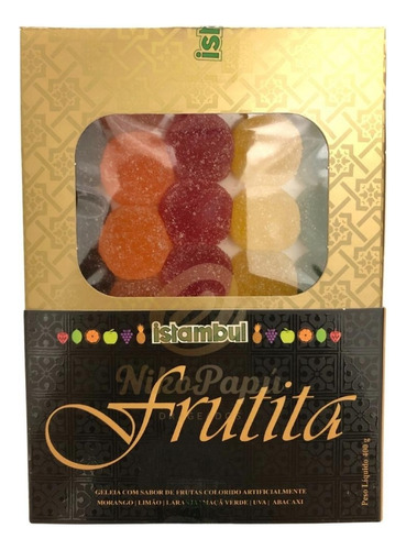 Goma Árabe Frutita Istambul 400g