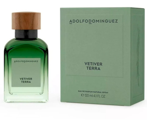 Imagen 1 de 4 de Perfume Adolfo Domínguez Vetiver Terra Edp 120ml Original
