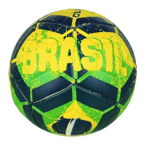 Bola De Futebol Pvc N5 Brasil - Dualt 300 Cor Verde