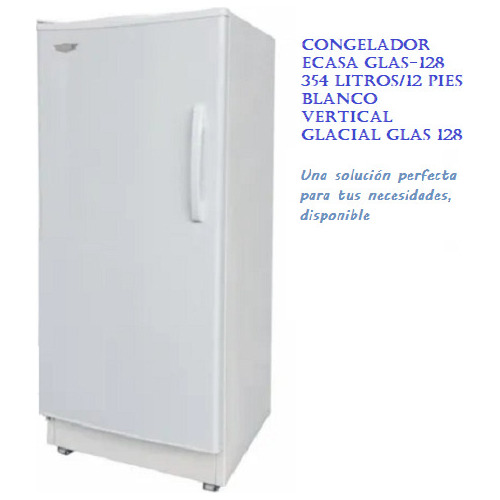 Congelador Vertical Glacial - 128