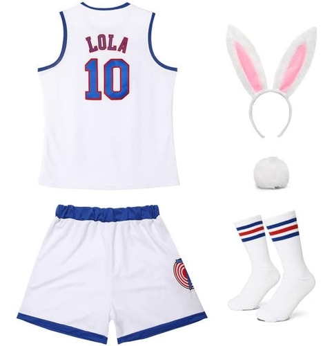 Othercrazy Jersey De Baloncesto Para Mujer Lola 10 Disfraces