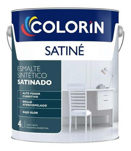 Esmalte Sintetico Satinado Satine Colorin X4 L Pint Don Luis