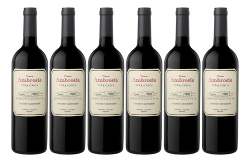 Vino Finca Ambrosia Viña Unica Cabernet Sauvignon 6x750ml