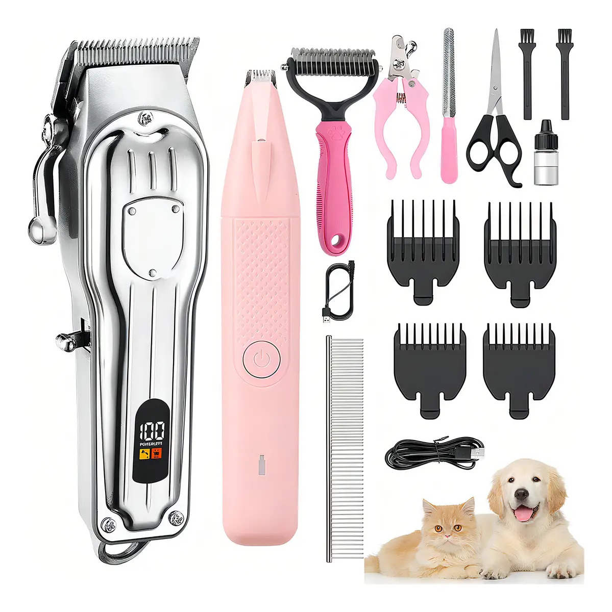 Maquina Para Cortar Pelo Rasuradoras Para Mascotas Y Perros