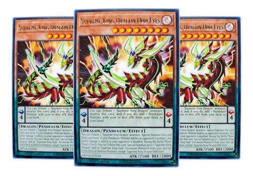 Yugi-oh! Supreme King Dragon Odd-eyes Cotd-en015 Rare