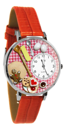 Whimsical Gifts Baking Classic Design 3d Watch | Gold