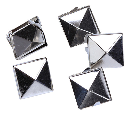 100x 12mm De Plata Con Rock Goth Leathercraft Nailhead