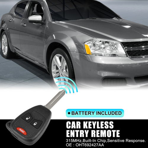 Llave Control Remoto For Dodge Avenger Charger Caliber