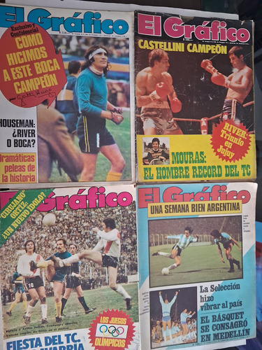 El Gráfico Año 1976 Lote De 28 Revistas. Se Vende Lote Compl (Usado)