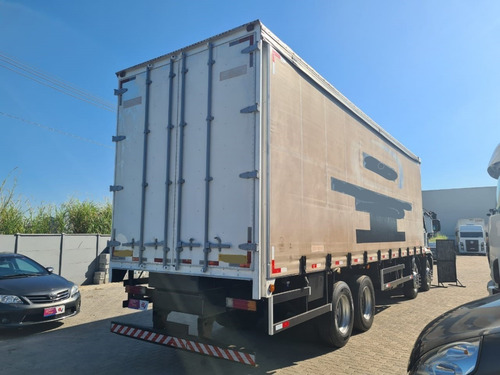 Imagem 3 de 14 de Ford Cargo 2429 8x2 Bitruck Sider 9,30mts Leito Ano 2013