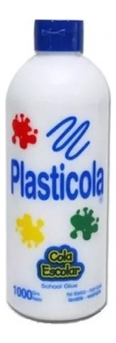 Plasticola Grande Blanca Escolar Tradicional X 1000grs 1kilo