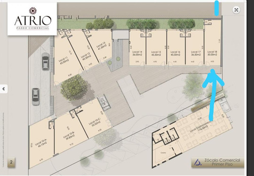 Villa Allende Oficina/local 50m2 Paseo Atrio Frente Al Polideportivo Villa Allende