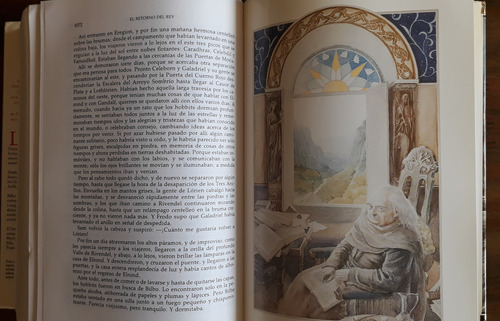 El Señor De Los Anillos Ed Ilustrada Por Alan Lee + Extras (Usado)