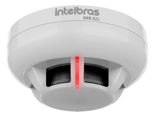 18x Dfe 521 Intelbras Detector De Fumaça Endereçável Com Led