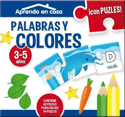 Puzzles Educativos / Palabras Y Colores / Aprendo En Casa