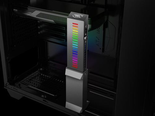 Imagen 9 de 9 de Soporte Regulable Para Placa De Video Deepcool Gh-01 A-rgb