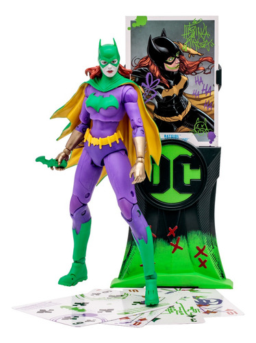 Mcfarlane Figura 7 Batgirl (tres Jokers)(jokerizado)