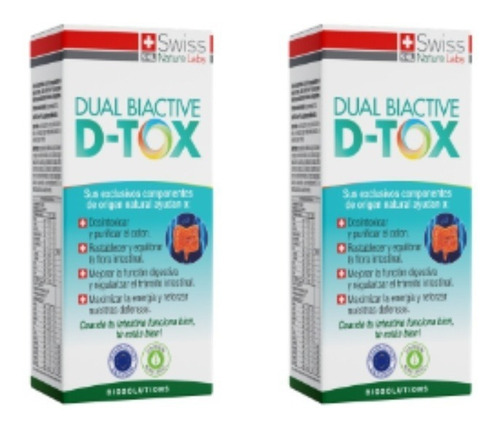 Imagen 2 de 10 de Dual Biactive Dtox Oferta Dos Meses - 120 Tomas
