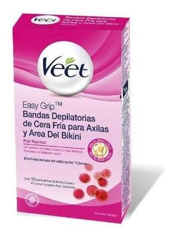 Veet Bandas Depilatorias De Cera Fría Corporal Piel Normal