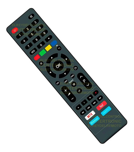 Control Remoto Xf32sm 43sm Para Rca Smart Tv Netflix Youtube