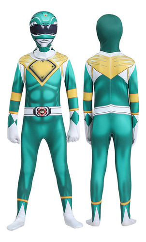 Enterizo Infantil De Los Power Rangers De Mighty Morphin